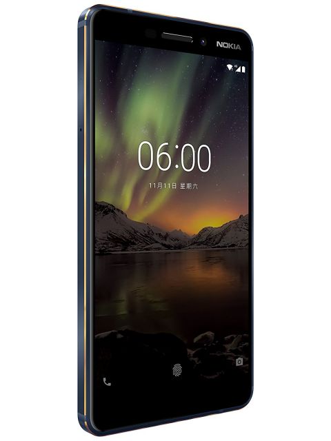 Nokia 6.1 (2018) (4GB + 64GB, Blue-Gold)