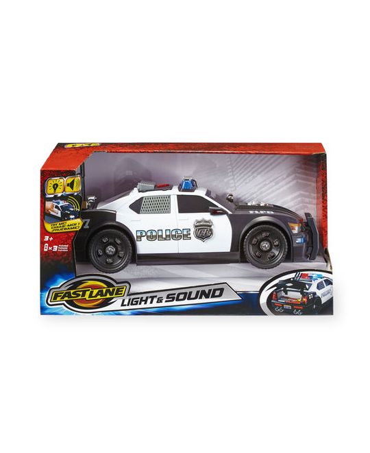 Fast Lane Light & Sound Police Car