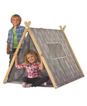 Discovery Kids Grey Arrow Print Foldable Camping Tent