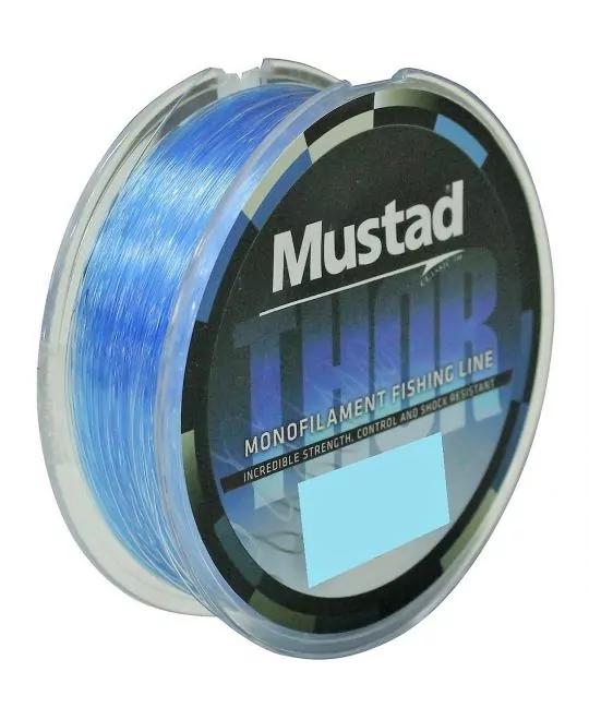 MUSTAD ML001 Thor Monofilament Lines - Blue - 300 Meters: Lines &  Leaders Online at Pelagic Tribe Shop