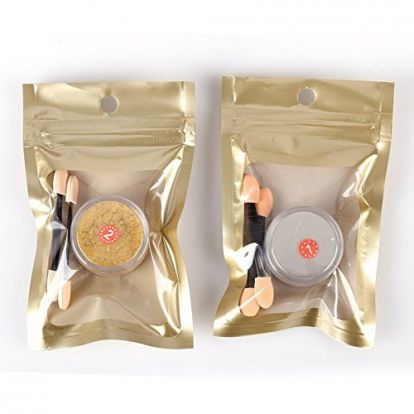 DALUCI Nail Art Gel Polish Decorations Mirror Chrome Powder Pigment Glitter (2 Gram ) (Gold)