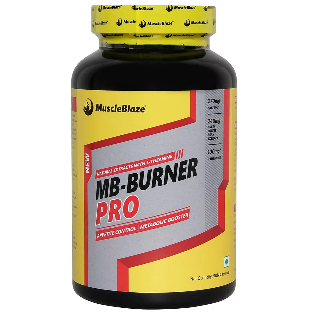 Buy MuscleBlaze MB Fat Burner PRO, 90 Capsules Unflavoured Online At Pharma