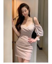 Wallingcart Stylish Light Brown dress for women