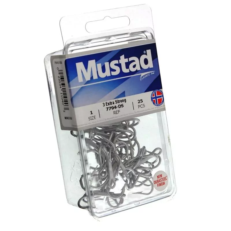 Mustad 7794-DS 3X Treble Hook from MUSTAD - CHAOS Fishing