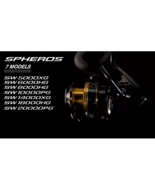 Shimano Spheros SW A SPSW14000XGA Spinning Reel - Melton Tackle