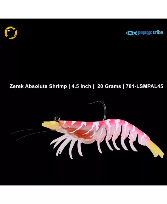 Zerek Absolute Shrimp, 4.5 Inch