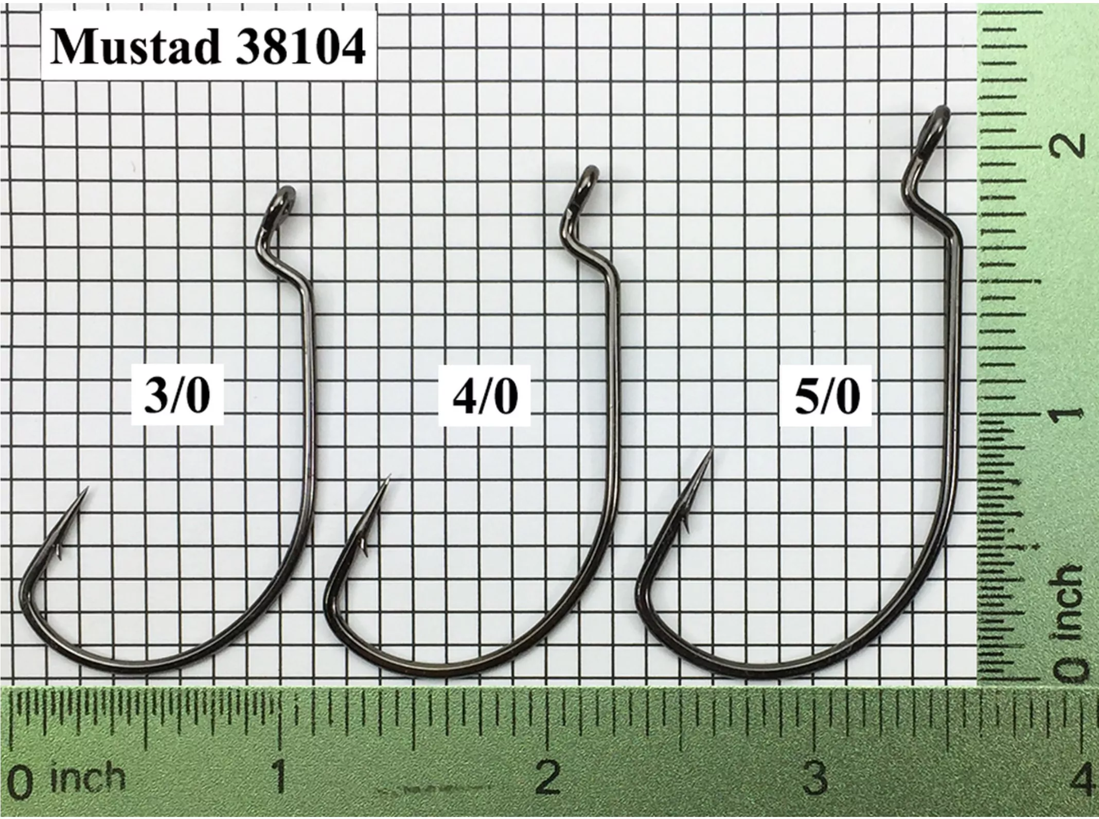MUSTAD 38104 NP BN Big Mouth Worm Hook: Hooks Online at Pelagic