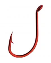 MUSTAD 92554 NP NR Octopus Hook Big Red Sucide Ultrapoint: Hooks