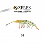 Zerek - Live Shrimp Hot legs | 3 Inch | 10 Grams | 781-LSMPHL30 - Pelagic Tribe Shop